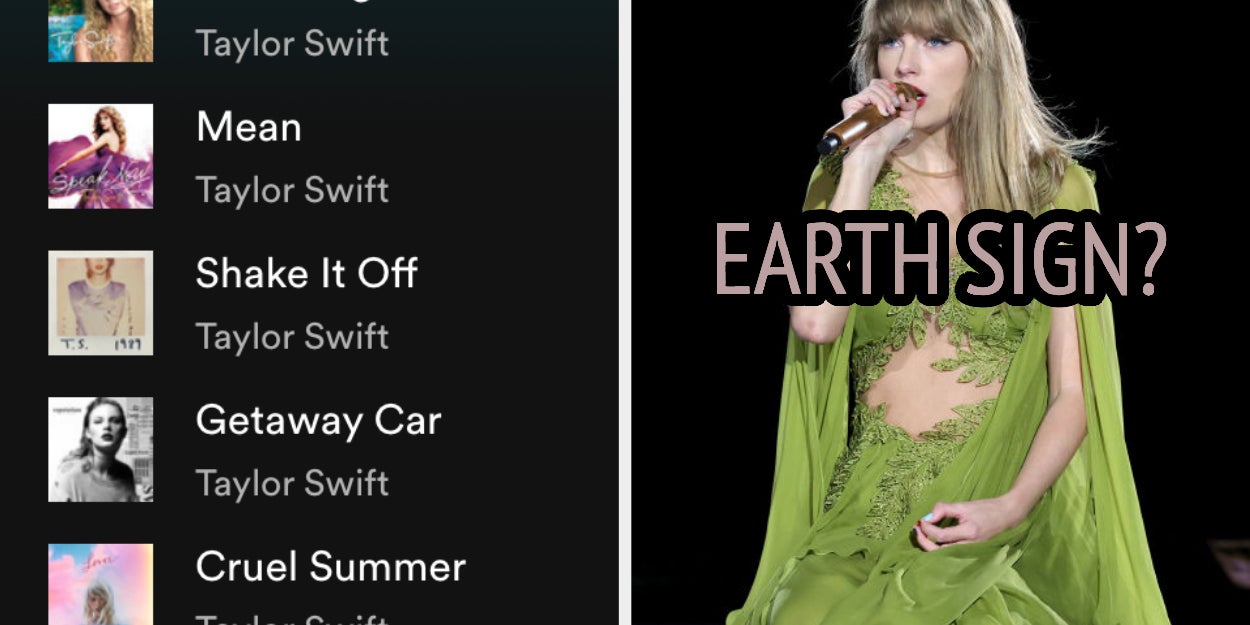 Which Taylor Swift song are you?