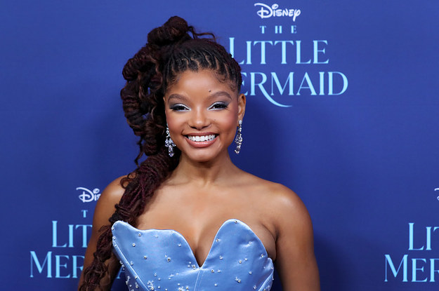 Halle Bailey Disguised Herself To Watch "The Little Mermaid" In Theaters, And She Looked Almost Unrecognizable