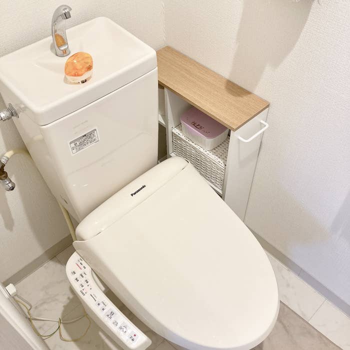 ニトリのおすすめ収納グッズ「トイレ収納 フィーノ2」