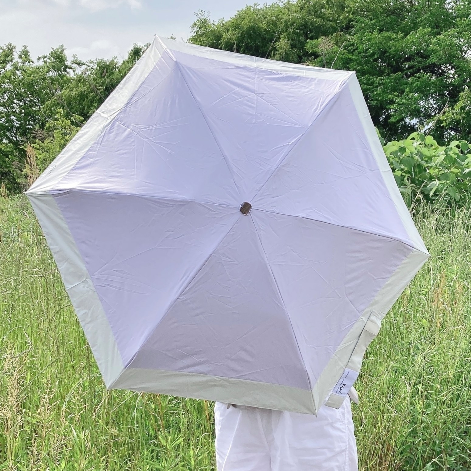 PLAZA(プラザ)で見つけたオススメの折りたたみ傘「Wpc. 日傘 切り継ぎ タイニー」