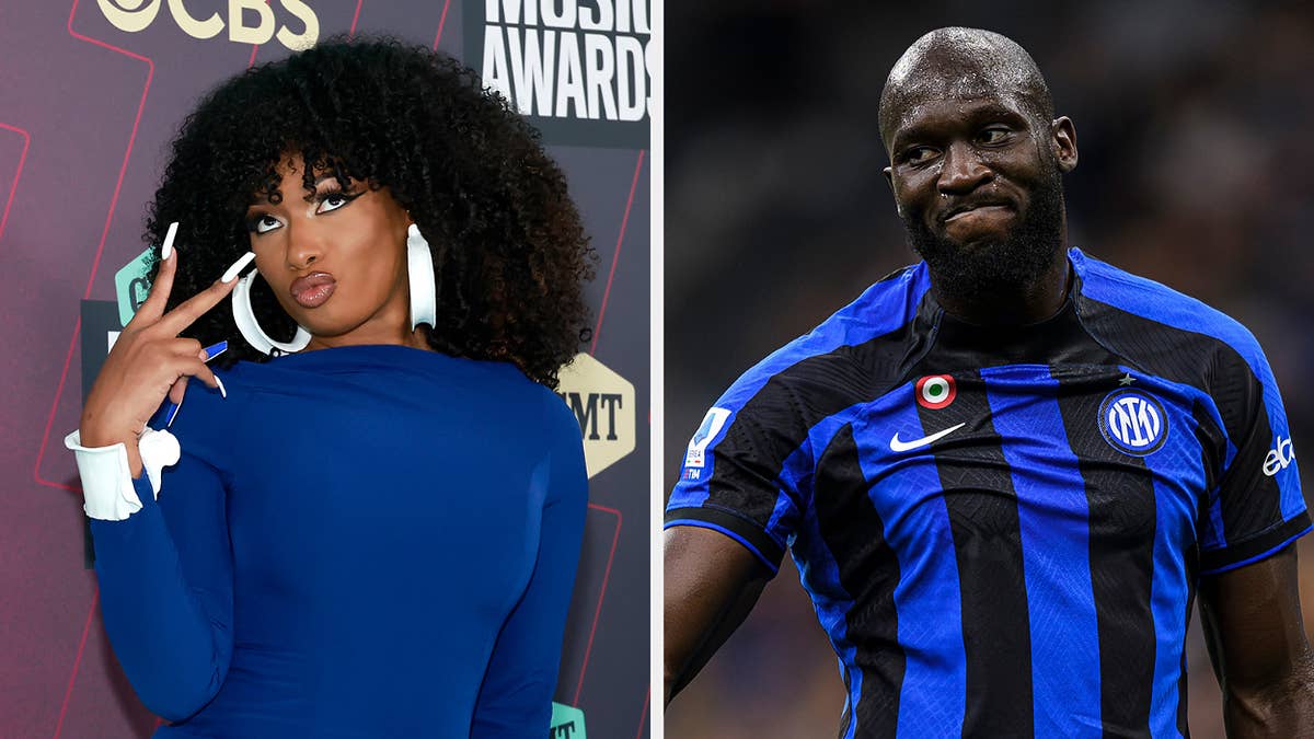 Following speculation that Megan has split from Pardison "Pardi" Fontaine, the Houston rapper was spotted with Inter Milan striker Lukaku.