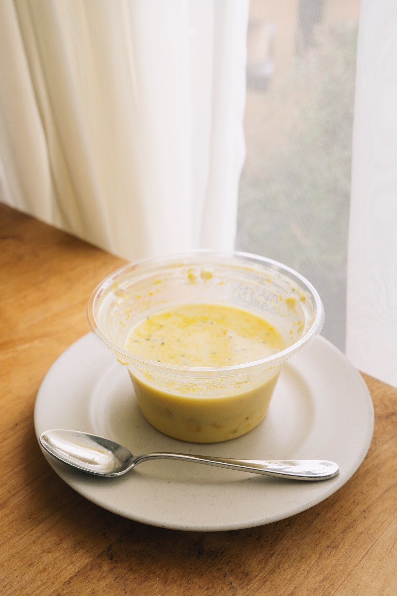 セブンのオススメグルメ「冷製コーンクリームスープ」