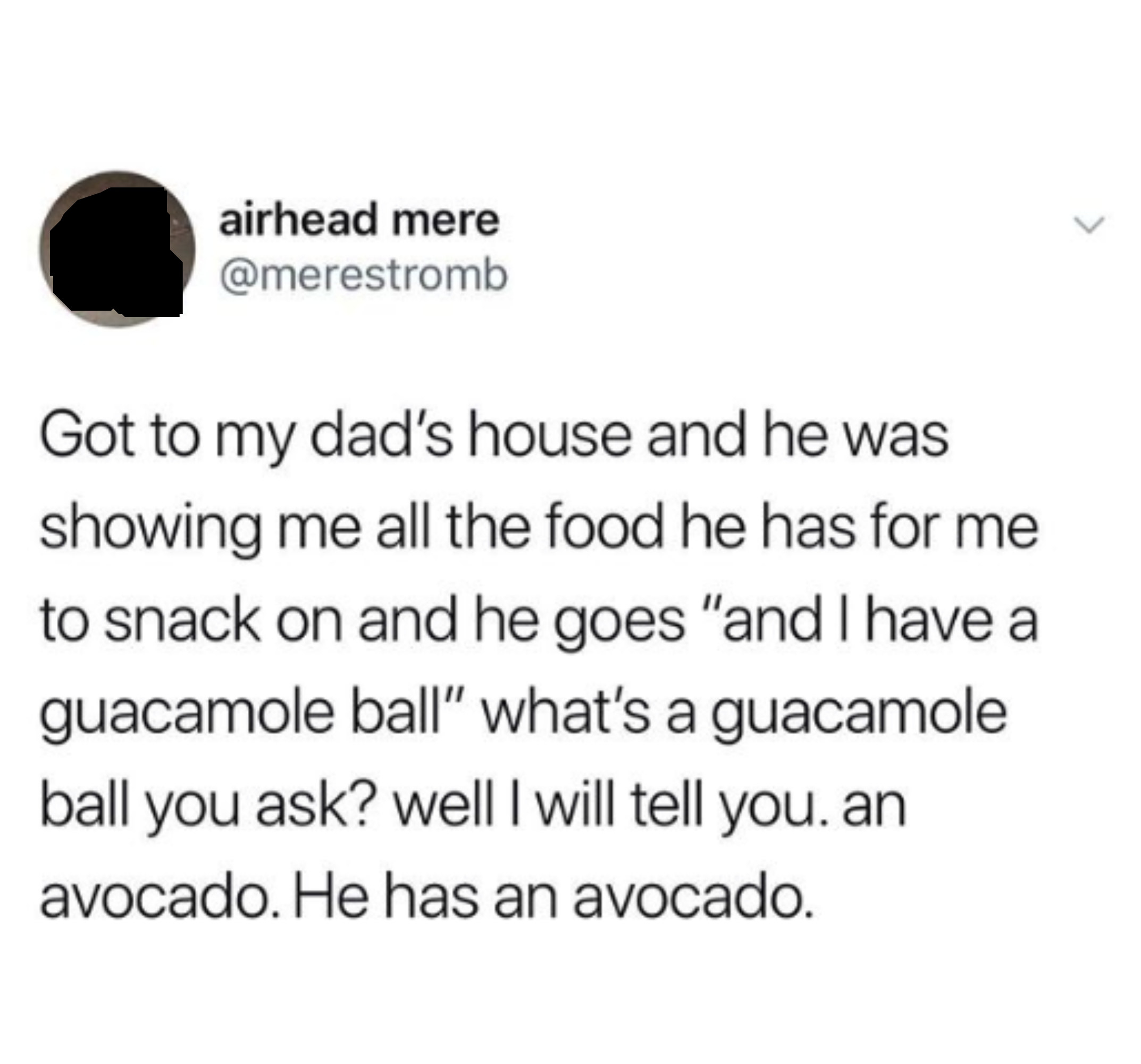 Screenshot of a tweet