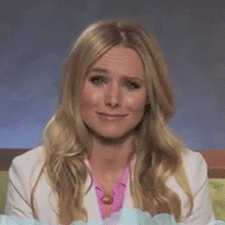 woman laughing and then crying