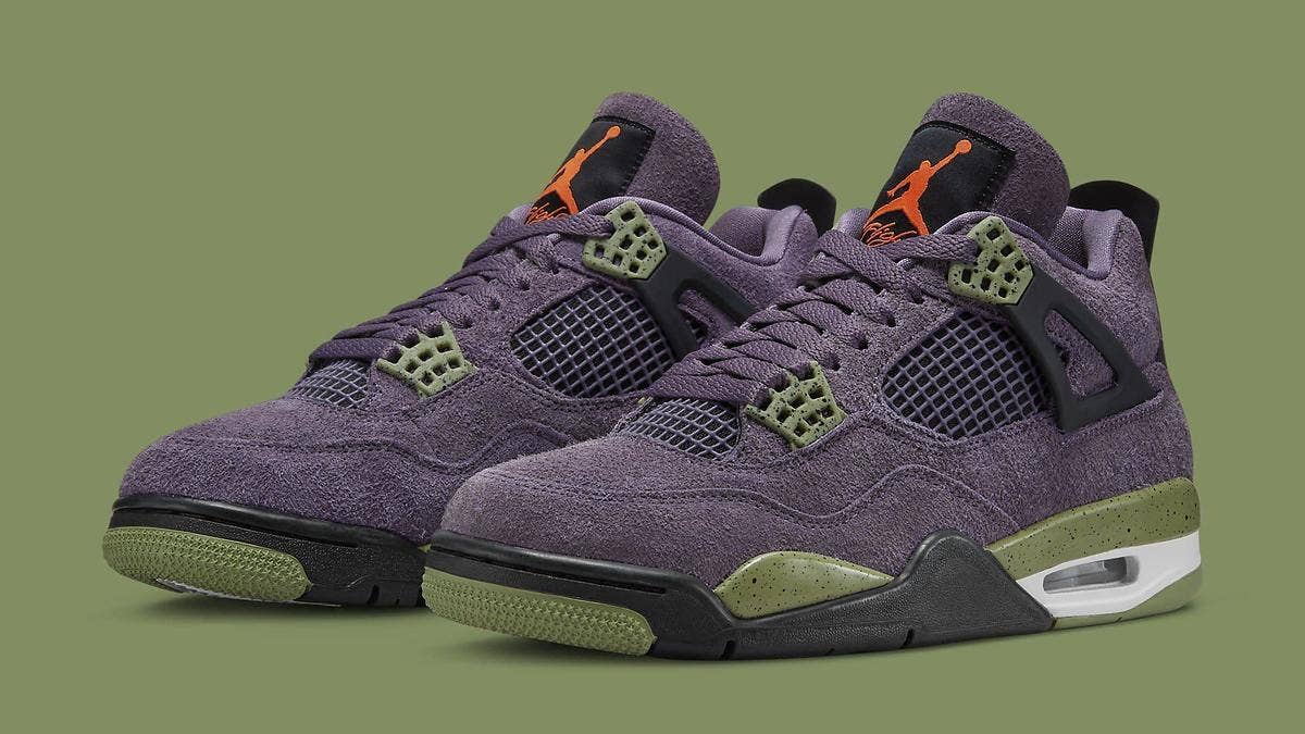 A women's exclusive 'Canyon Purple' colorway of the Air Jordan 4 is reportedly releasing in October 2022. Click here for a detailed look and release info.