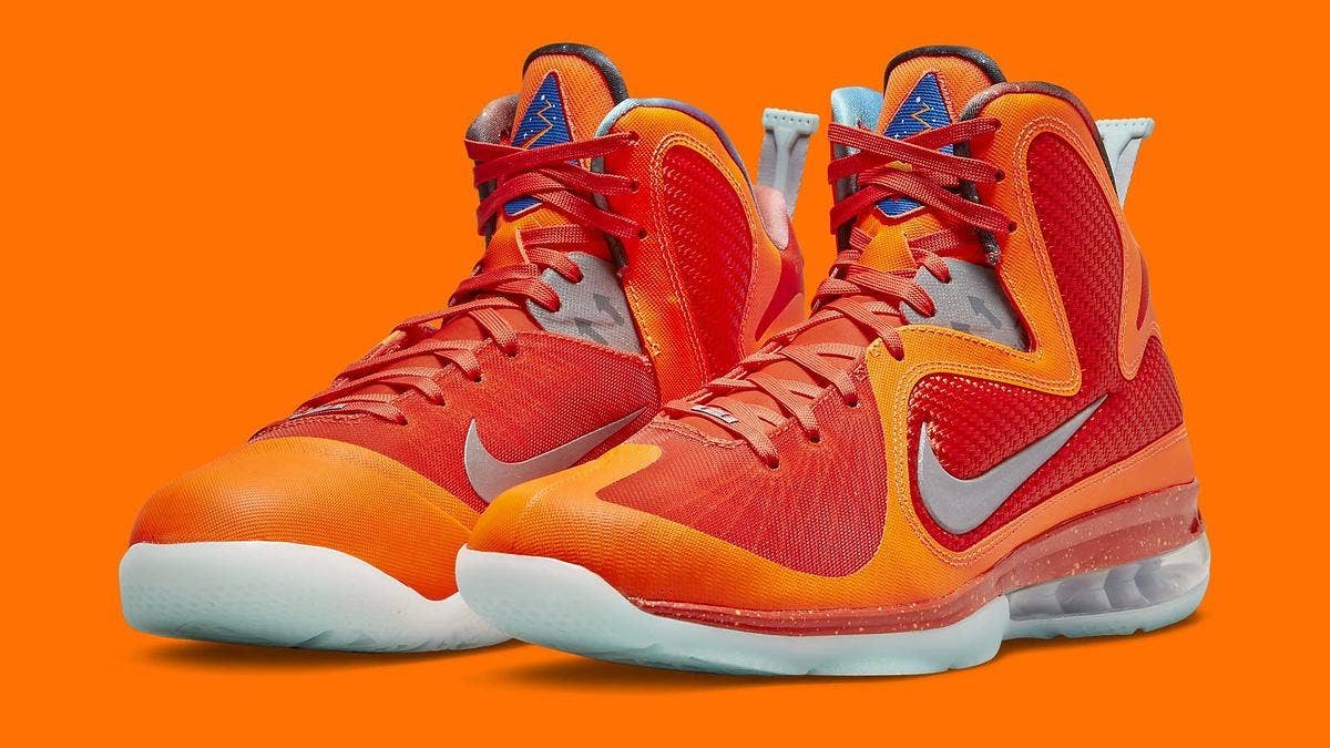 The 'Big Bang' Nike LeBron 9, LeBron James' 2012 All-Star sneaker, is expected to return for its 10th Anniversary celebration in 2022. Click for release info.
