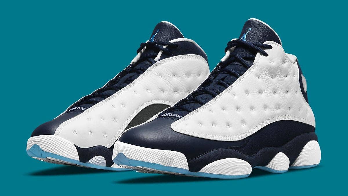 A Charlotte Hornets-colored Air Jordan 13 is reportedly releasing in September 2021. Click here to learn more about the release as well as an official look.