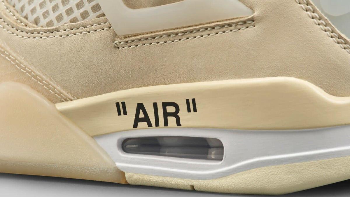 Air Jordan 4 Size 13-Virgil Abloh Off. WhiteRare