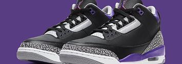 Detailed Look at the 'Court Purple' Air Jordan 3 | Complex