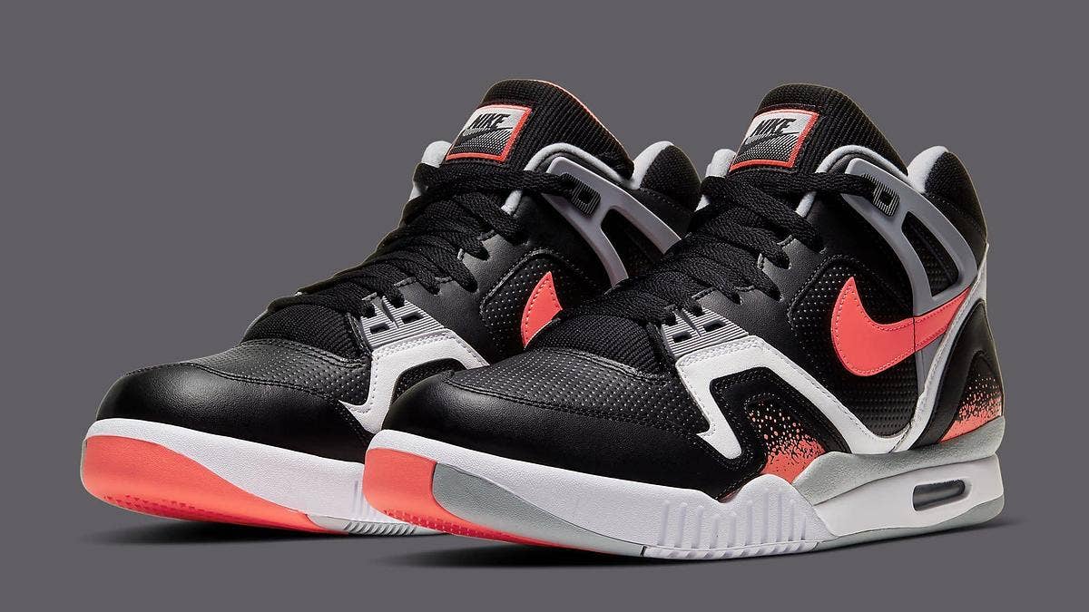 Nike is releasing a new 'Black Lava' colorway of Andre Agassi's Air Tech Challenge 2 coming soon. Click here for a first look.