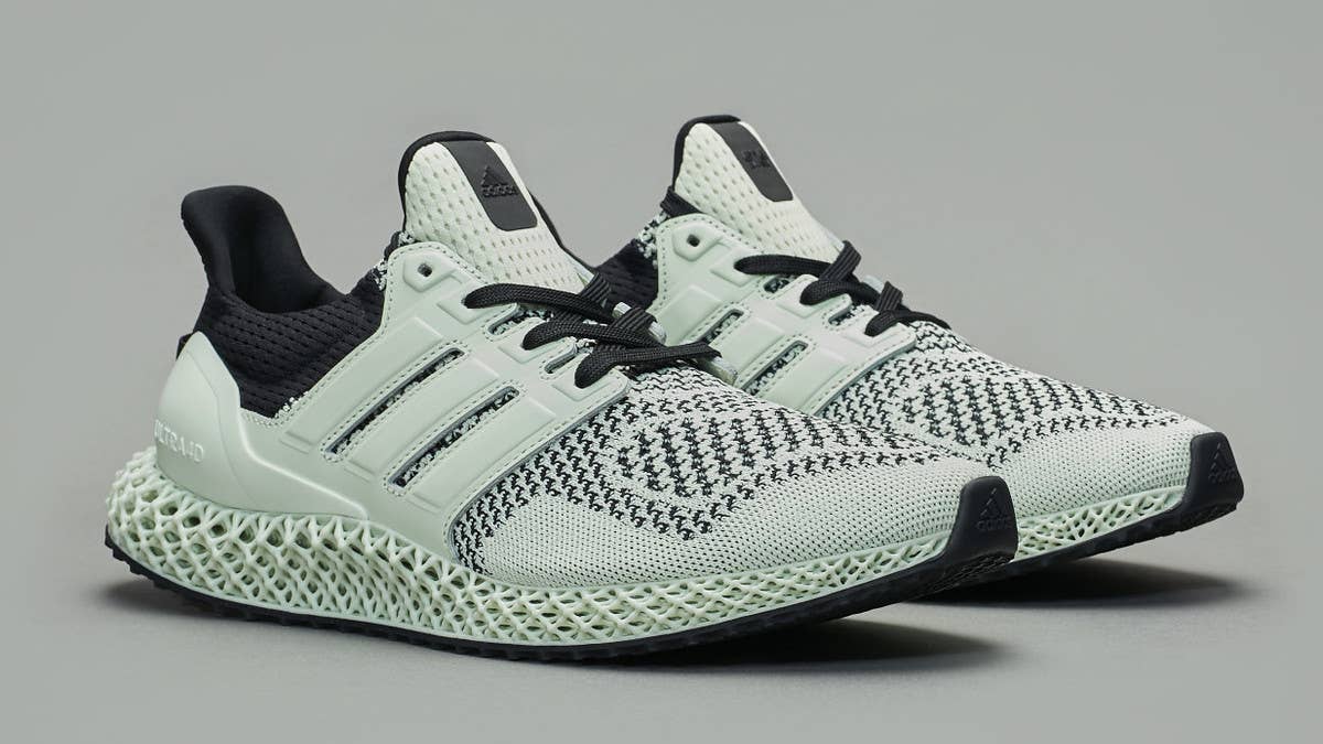 Sneakersnstuff and Adidas have announced the release of their Ultra 4D 'Green Teatime' collab, which will be available in December 2020. Click here for more.