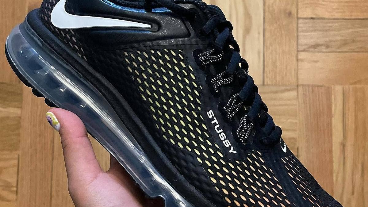 Stussy and Nike are connecting on a new Air Max 2015 collab after images of the shoe have emerged. Click here for a closer look along with the release info.