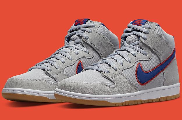 Nike SB Dresses This Dunk in New York Mets Colors | Complex