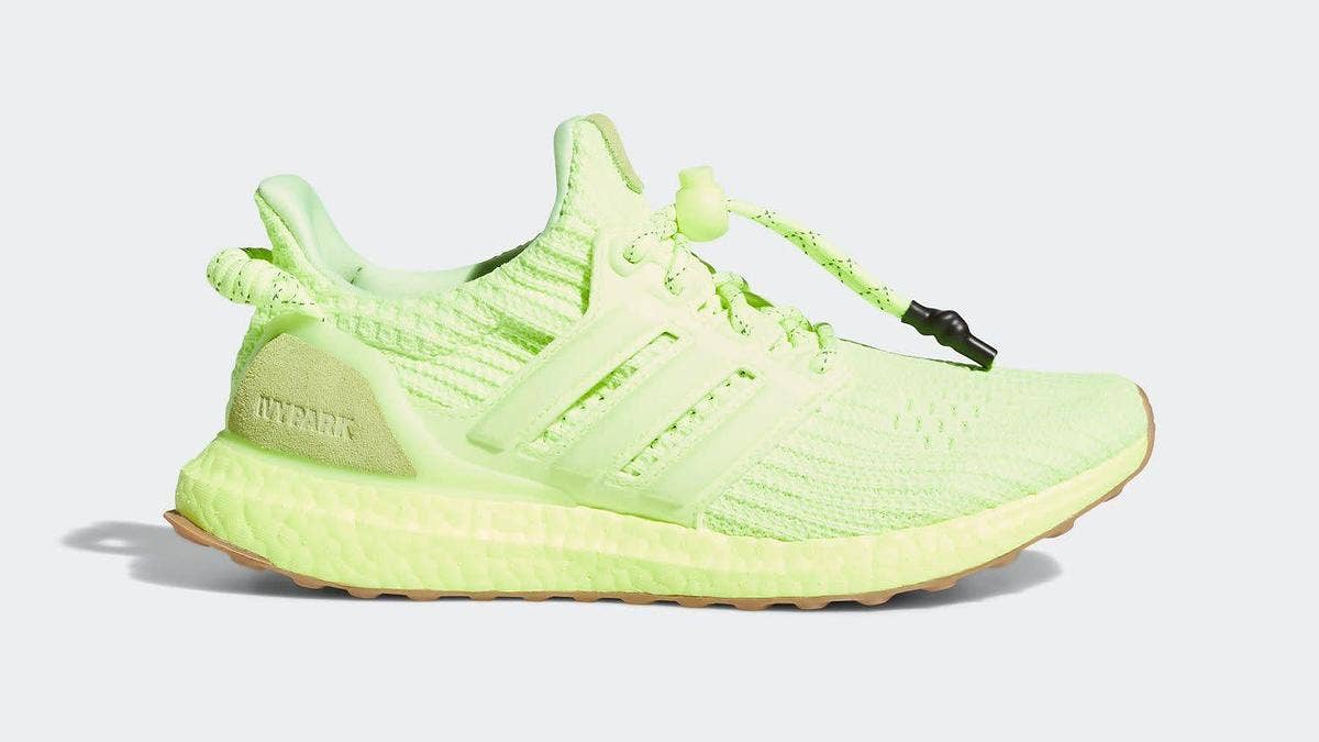 Official images have surfaced of Beyonce's Ivy Park x Adidas Ultra Boost in the new 'Hi Res Yellow' colorway. Click here to learn about its release details.