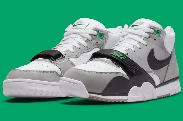 Nike air trainer 1 mid best sale premium chlorophyll