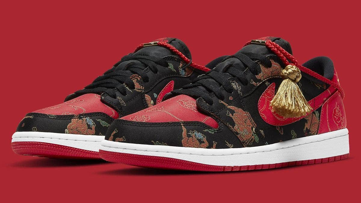 A 'Chinese New Year' Air Jordan 1 Retro Low OG celebrating 2021's Year of the Ox is releasing in January 2021, but is limited to only 8,500 units.