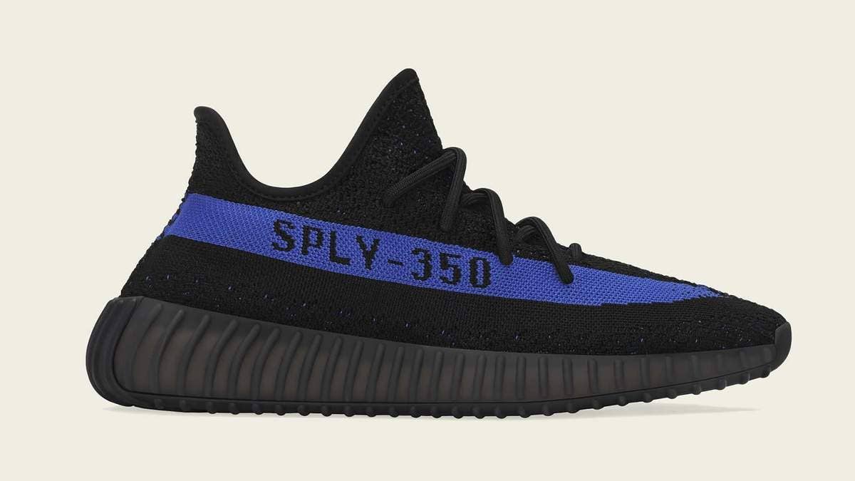 The Adidas Yeezy Boost 350 V2 is releasing in a new 'Dazzling Blue' colorway in February 2022 that's dressed similar to the colorways from 2016.