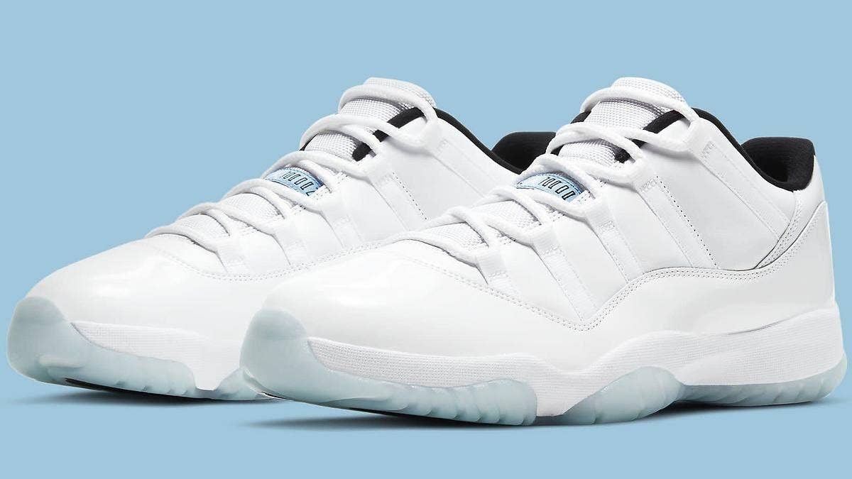 The Air Jordan 11 Retro Low 'Legend Blue' is scheduled to release in May 2021. Click here for the release details as well as an official look.