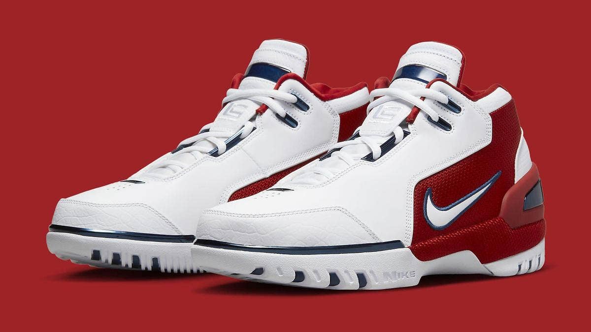 LeBron James' 'First Game' Nike Air Zoom Generation sneaker from 2003 is returning in March 2023. Click here for an official look at the retro.