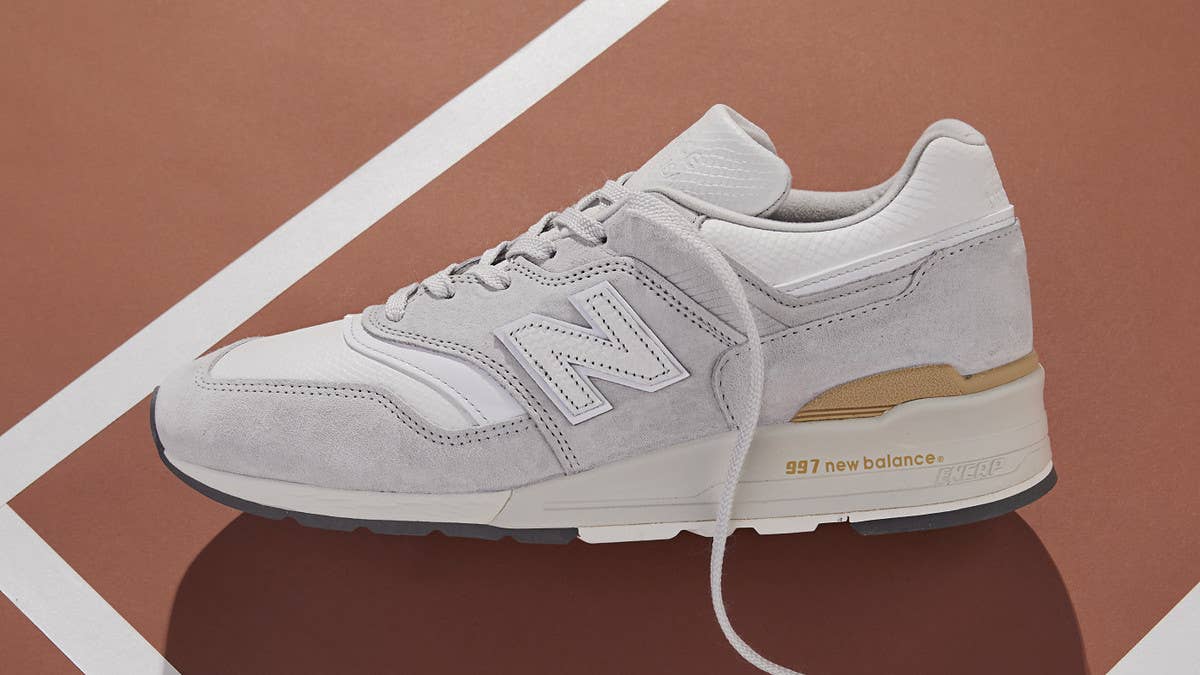New York-based designer Todd Snyder is collaborating with New Balance on their latest 997 'Chalk Stripe' inspired by the '70s. Click here to learn more.