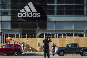 Adidas Store During George Floyd Protests
