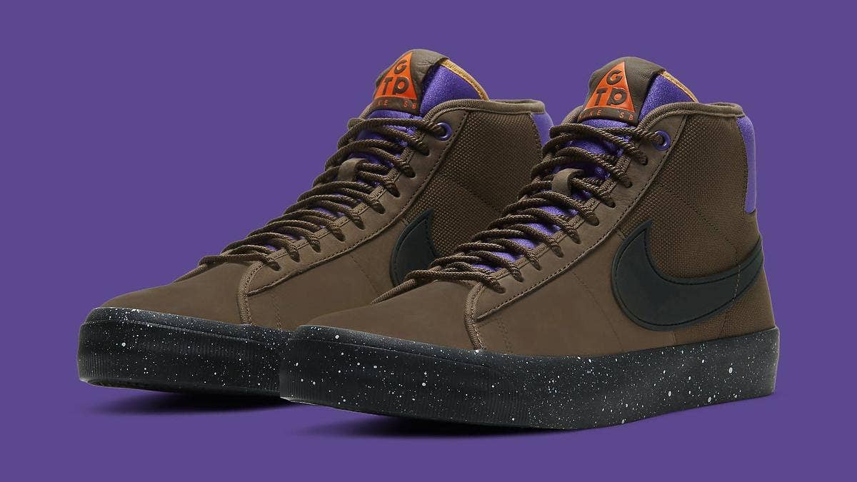 Grant Taylor previews his upcoming Nike SB Blazer High GT Pro 'GTP' on Instagram. Click here to learn more.