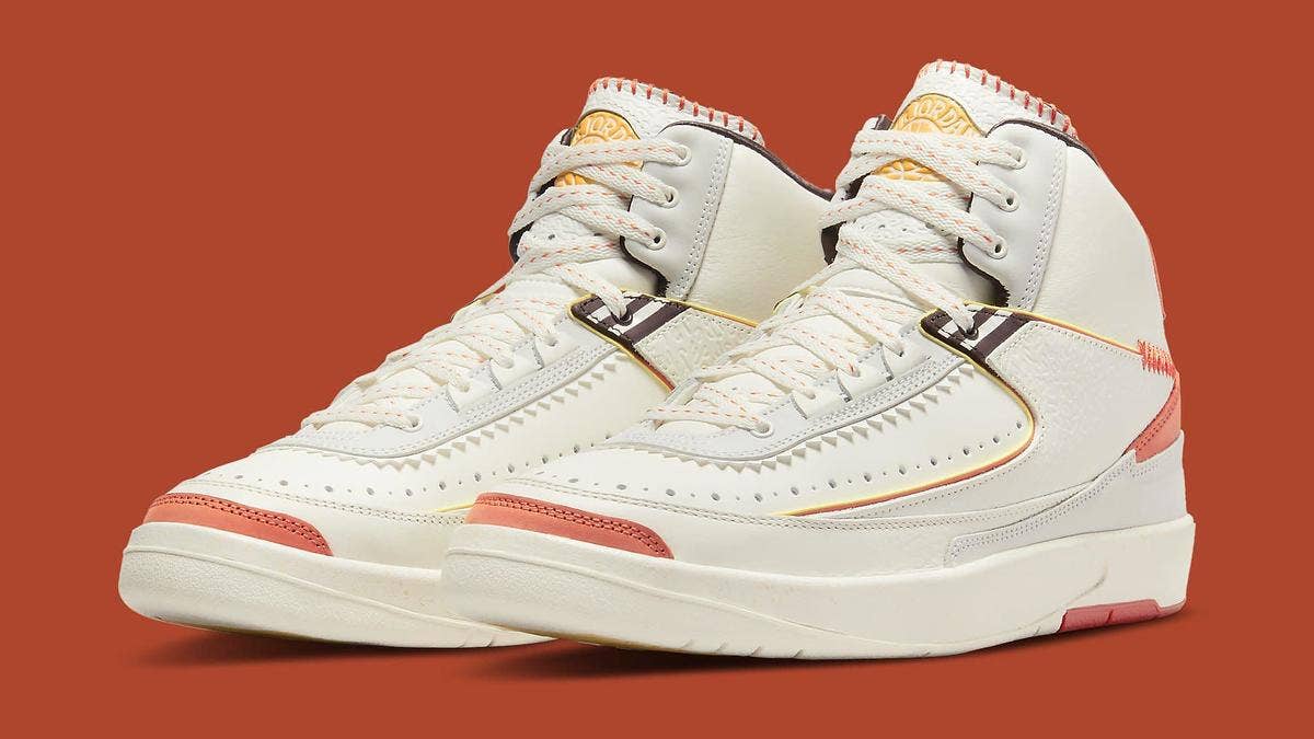 Paris-based fashion label Maison Château Rouge links up with Jordan Brand once again, this time adding its African art-inspired motif to the Air Jordan 2.