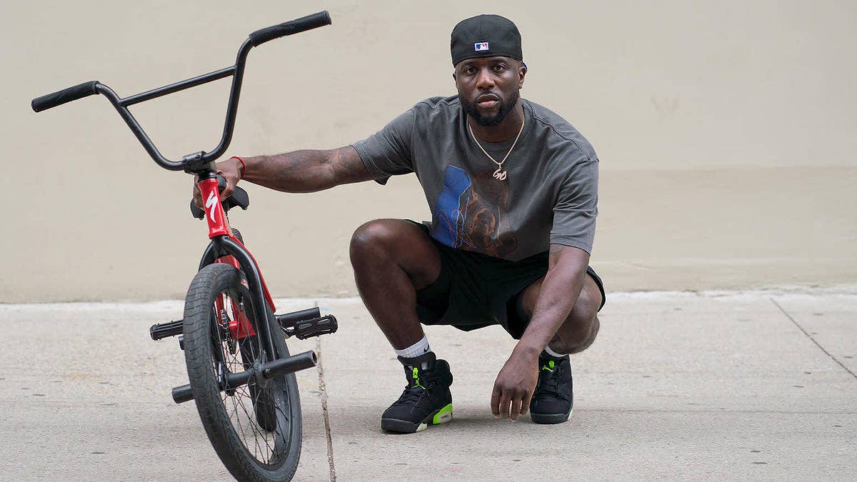 Pro BMX rider and 'GO' star Nigel Sylvester has officially signed a new endorsement deal with Jordan Brand. Find more info on the announcement here.