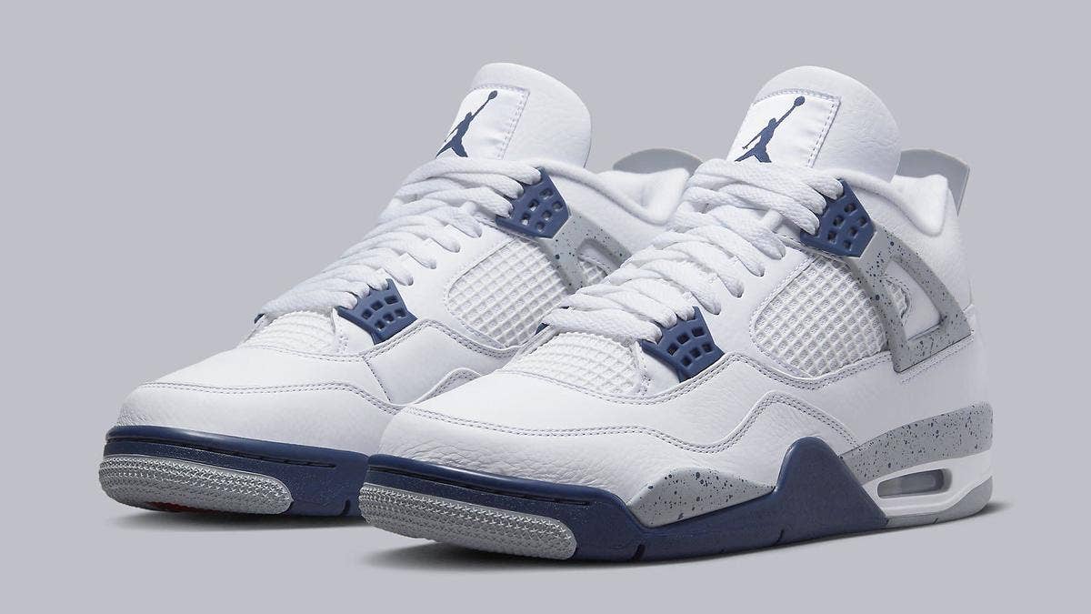 The 'Midnight Navy' Air Jordan 4 Retro makes its retail debut this October for an increased retail price of $210. Click for early release information.