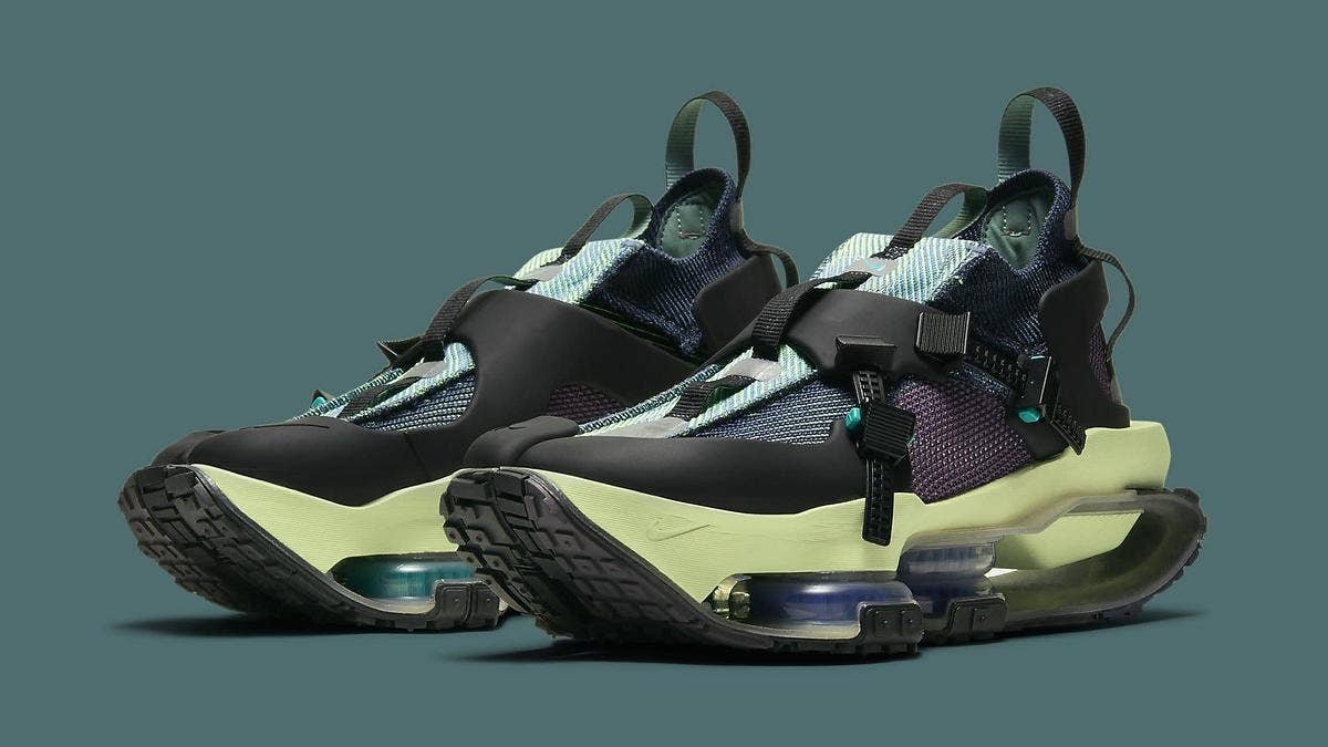 The futuristic Nike ISPA Road Warrior sneaker is releasing in a 'Clear Jade' makeup soon. Click here to learn more including release date details.