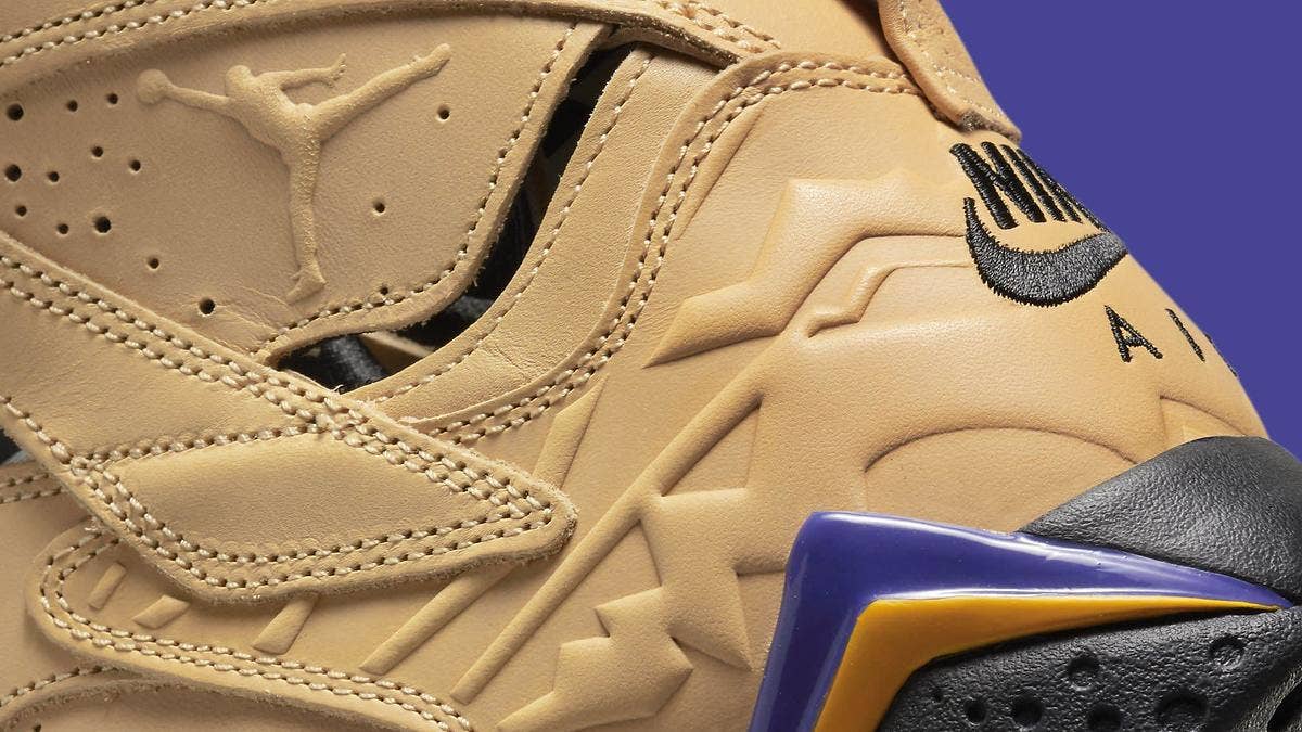 The 'Vachetta Tan' Air Jordan 7, dubbed 'Afrobeats' by some, reintroduces Bin23 Premio design elements in a new, tan-based package releasing in October 2022.