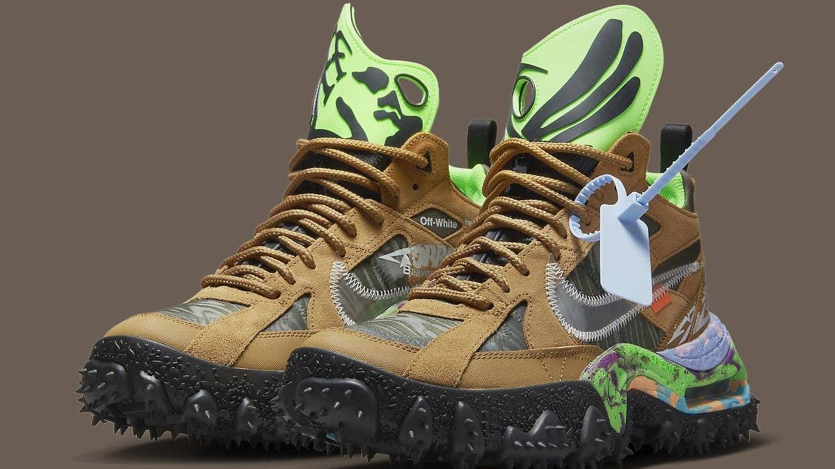The new Off-White x Nike Terra Forma collab is an original design from the late Off-White founder Virgil Abloh and the shoe is expected to release soon.