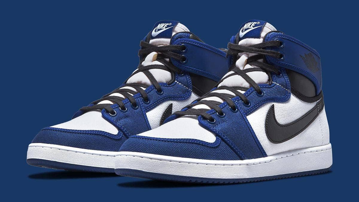 The Air Jordan 1 KO in the 'Storm Blue' colorway is reportedly hitting shelves in September 2021. Click here for a detailed look and the release info.
