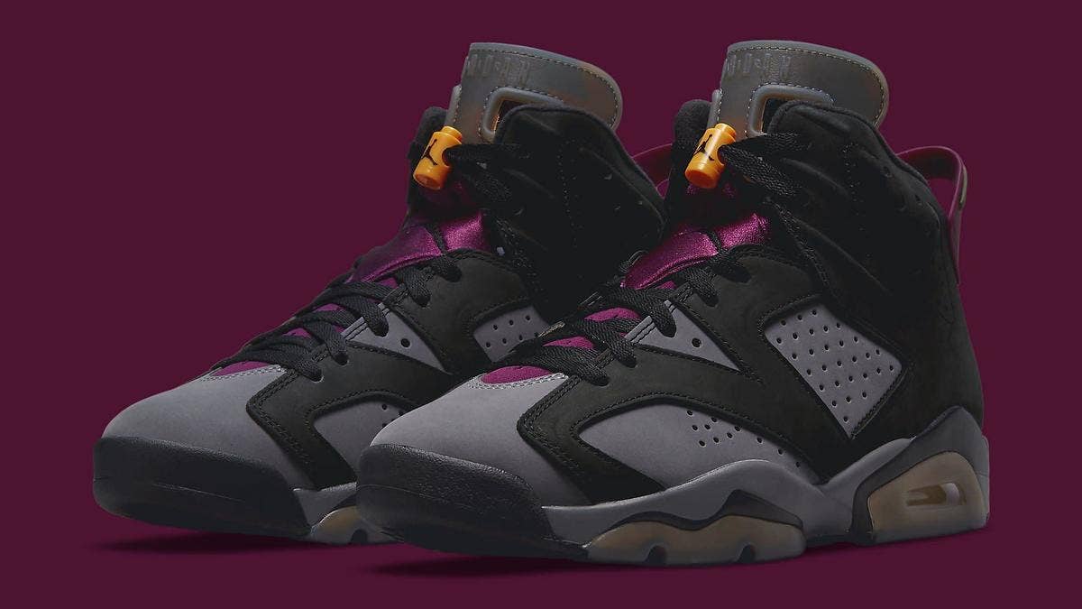 The classic 'Bordeaux' makeup debuted on the Air Jordan 7 in 1992 will inspire an Air Jordan 6 style dropping in September 2021. Find the release info here.