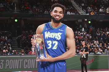 Karl-Anthony Towns 2022 NBA All Star 3 Point Contest