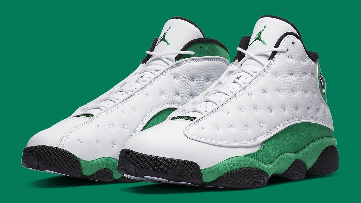The Air Jordan 13 Retro is rumored to arrive in a new 'Lucky Green' colorway in September 2020. Click here to learn more.