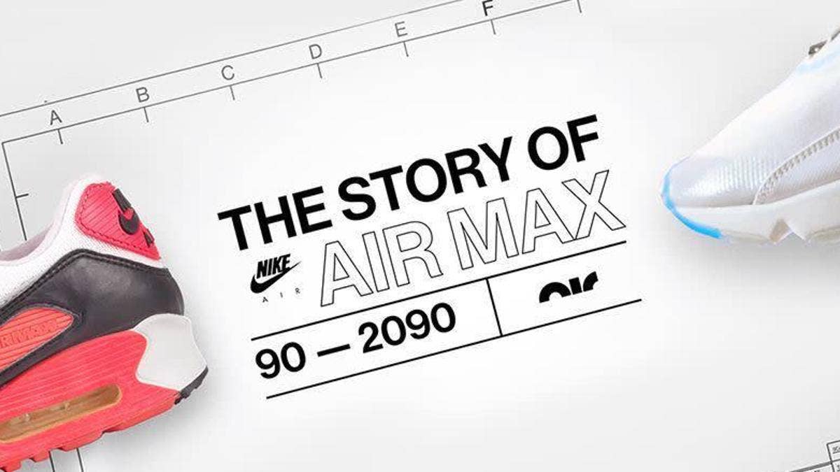 Nike just dropped a new documentary known as 'The Story of Air Max: 90 to 2090' in celebration of 2020's Air Max Day. Click here to watch it.