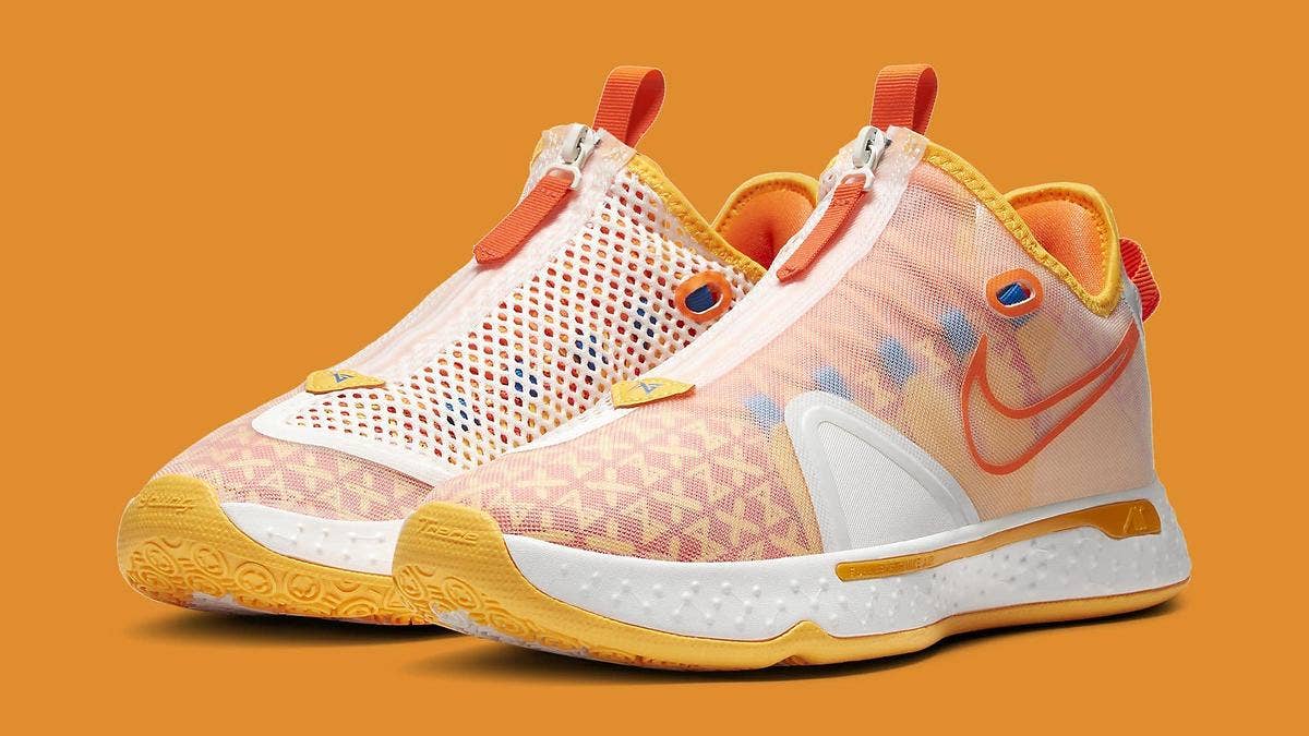 An Orange-flavored Gatorade x Nike PG 4 dubbed 'GX White' is releasing soon. Click here for an official look along with its accompanying release info.
