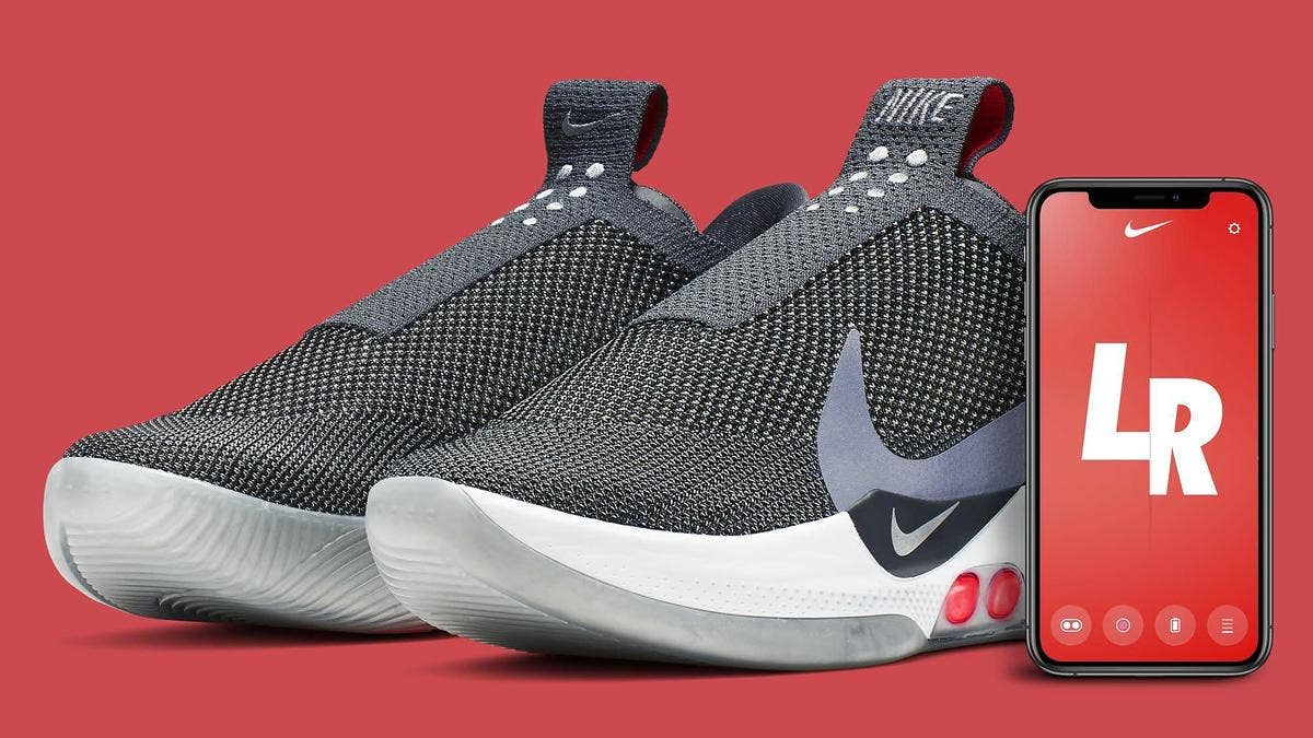 Nike is releasing another colorway of the self-lacing Adapt BB. Check out official release details for the upcoming 'Dark Grey' pair here. 