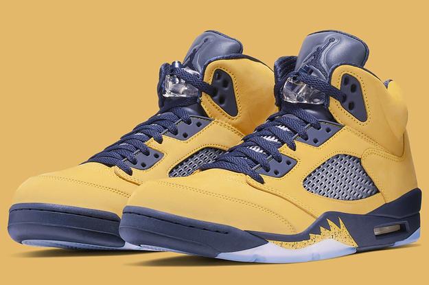 The 'Michigan' Air Jordan 5 Is Almost Here | Complex