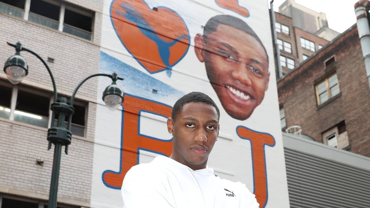 Puma has signed New York Knicks rookie R.J. Barrett to a multi-year deal. Here's everything we know so far.