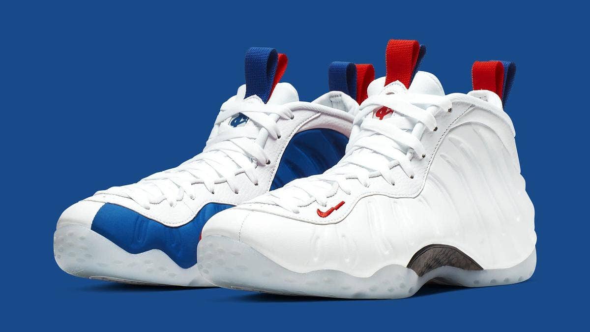 Official images have surfaced of the mismatched 'USA' Nike Air Foamposite One Women's. Get the latest release information regarding the upcoming release here.