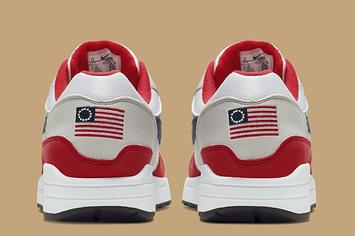 Nike Air Max 1 'Fourth of July' CJ4283 100 (Heel)