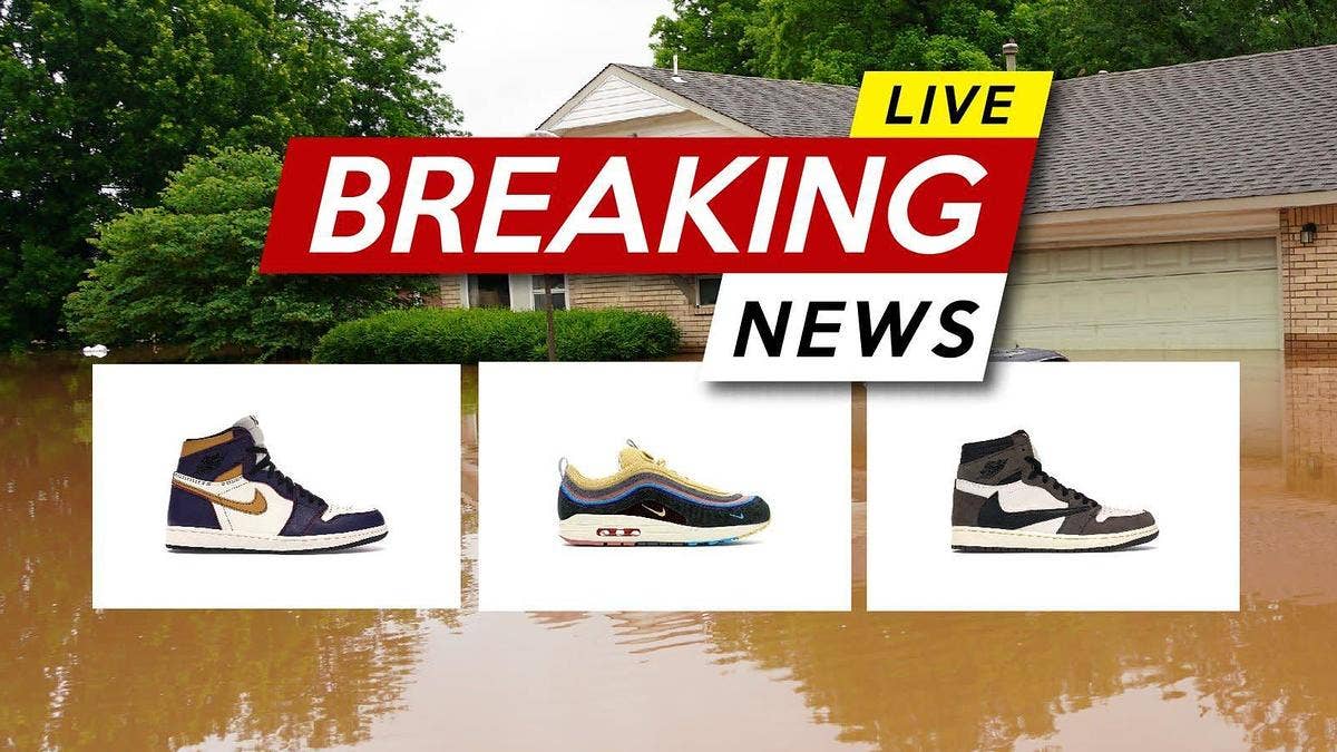 Arkansas sneaker boutique Rock City Kicks is raffling off rare sneakers to aid local relief efforts following the 2019 Arkansas River Flood. 