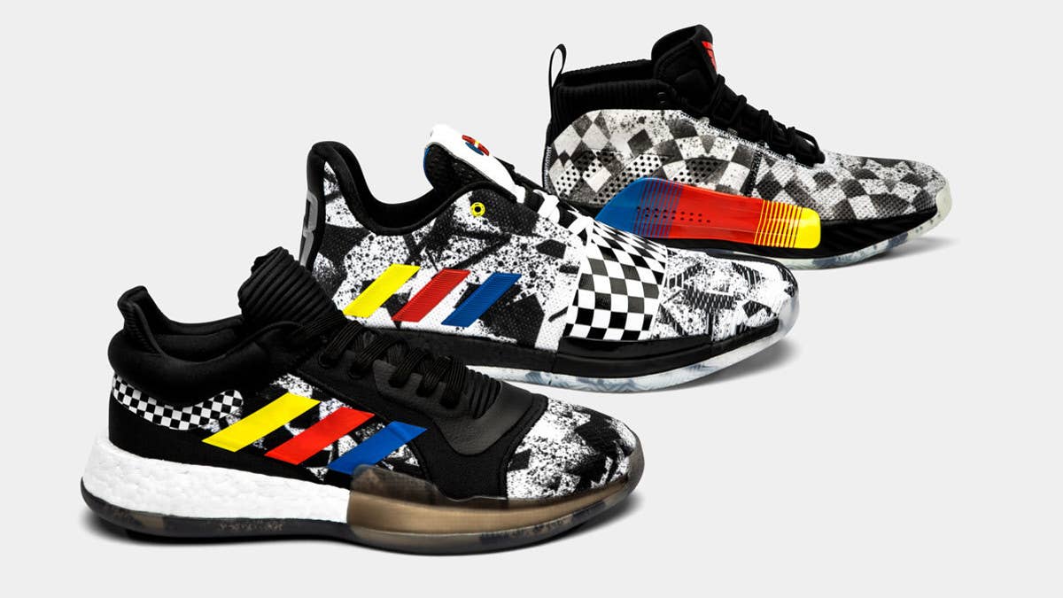 Adidas has unveiled its collection of PEs for the 2019 NBA All-Star Game in Charlotte. Pairs include the Harden Vol. 3, Dame 5, and Marquee Boost Low. 