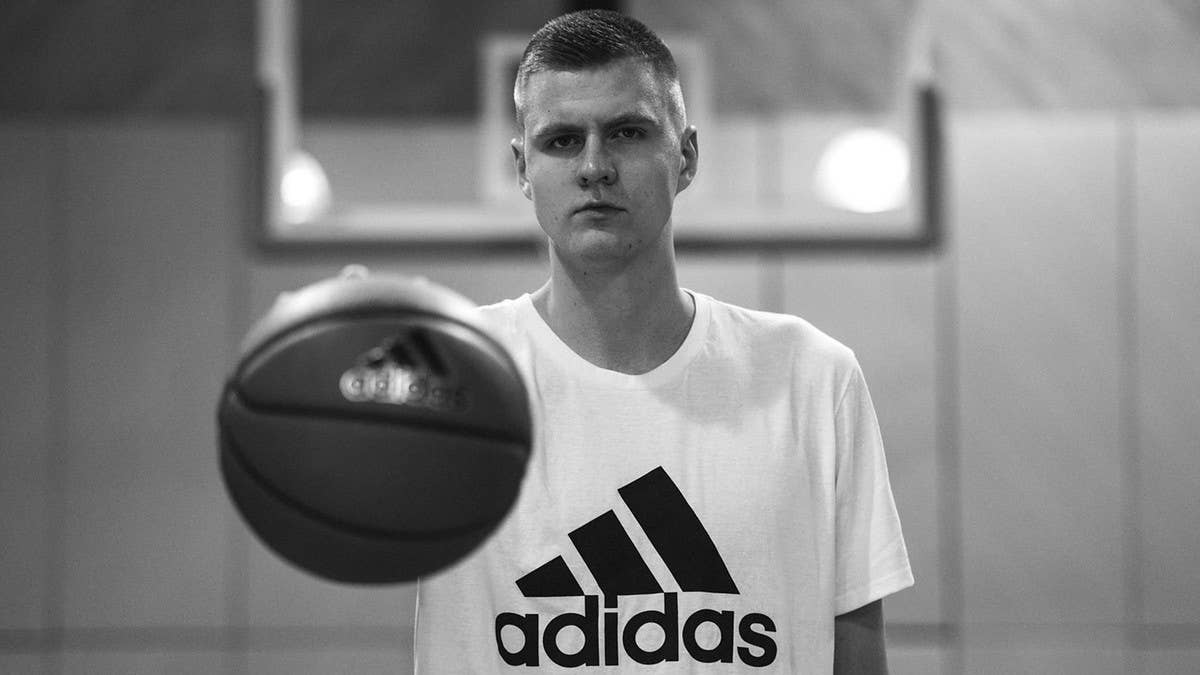 In an interview with New York Knicks star Kristaps Porzingis, the Latvian talks about his current Adidas shoes and a possible signature sneaker.