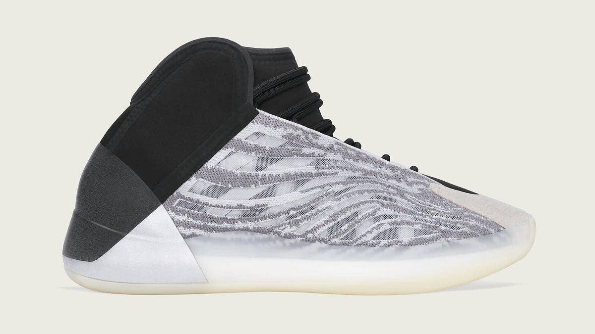 Kanye West's Adidas Yeezy BSKTBL QNTM 'Quantum' basketball sneaker is releasing again in February 2021. Click here for additional release info.