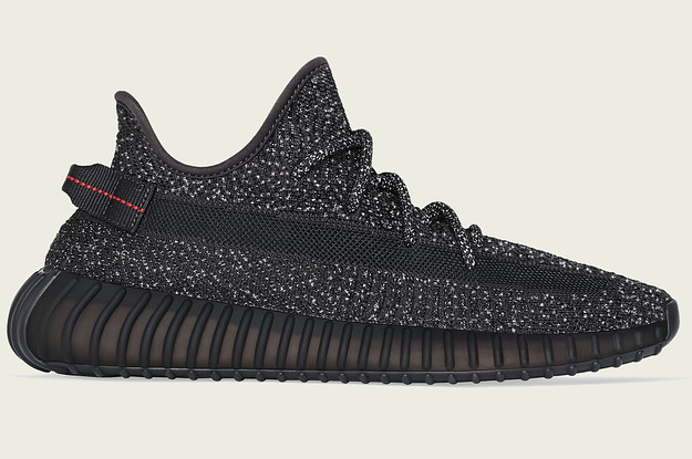 Adidas Released a Reflective Version of the 'Black' Yeezy Boost 350 V2 ...