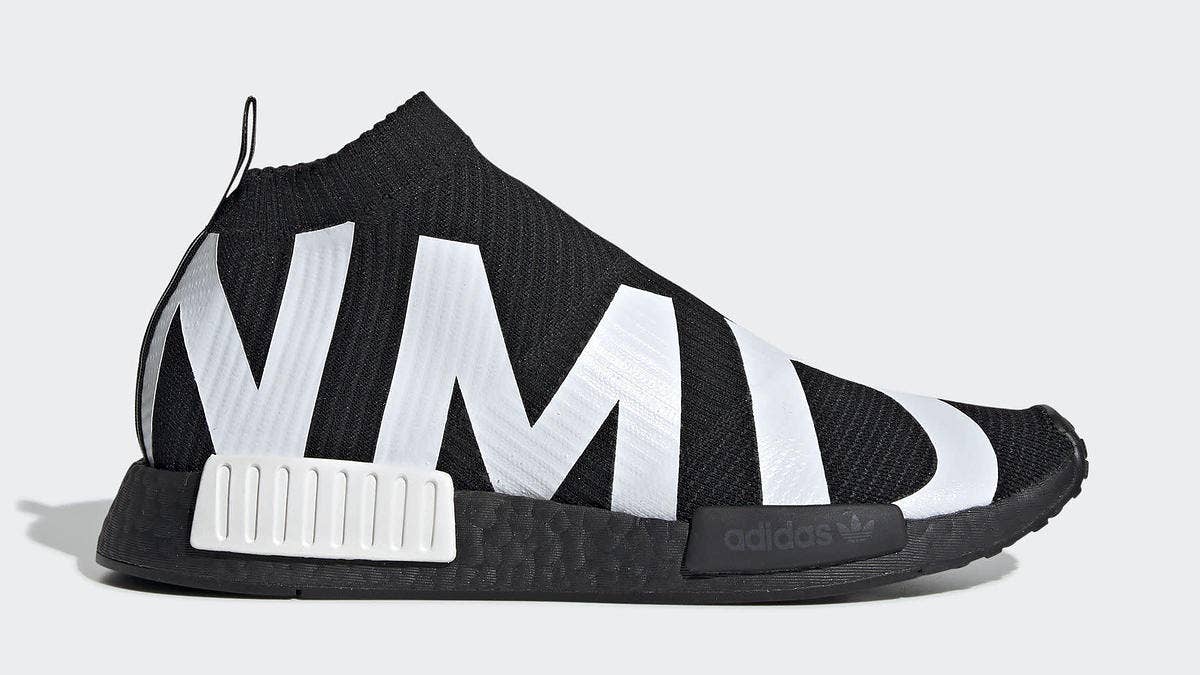 Both the 'Core Black' and 'Cloud White' Adidas NMD_CS1 is slated to release on Adidas.com and at select Adidas retailers on Apr. 20 for $180 each.