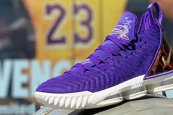 Nike LeBron 16 King Court Purple Release Date AO2588 500